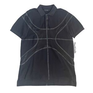 Givenchy Mesh Basketball Polo